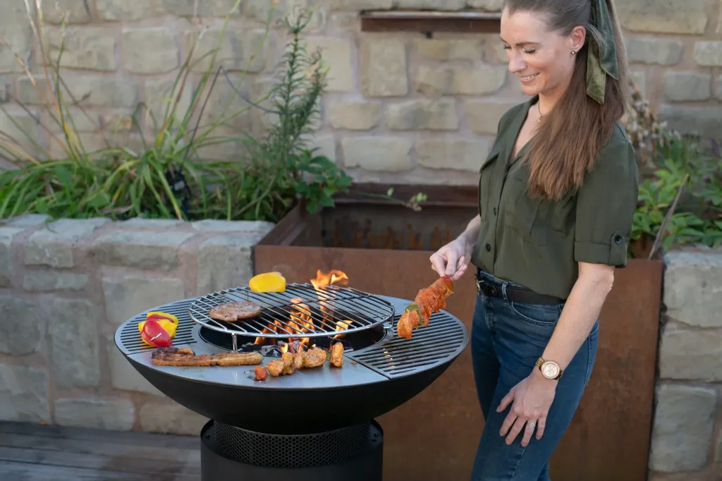 Westmann Grill, Plancha und Feuerplatte schwarz