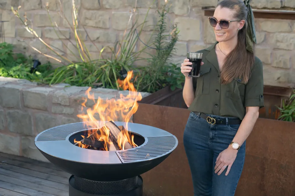 Westmann Grill, Plancha und Feuerplatte schwarz