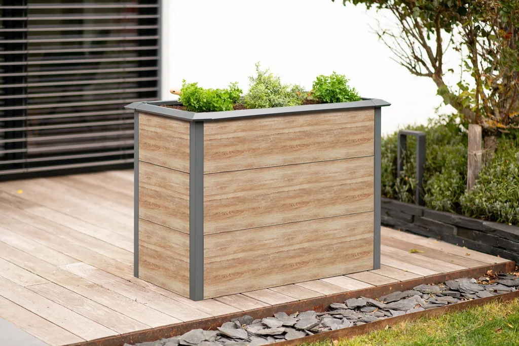 Westmann Hochbeet Primus-Multi M Metall natur