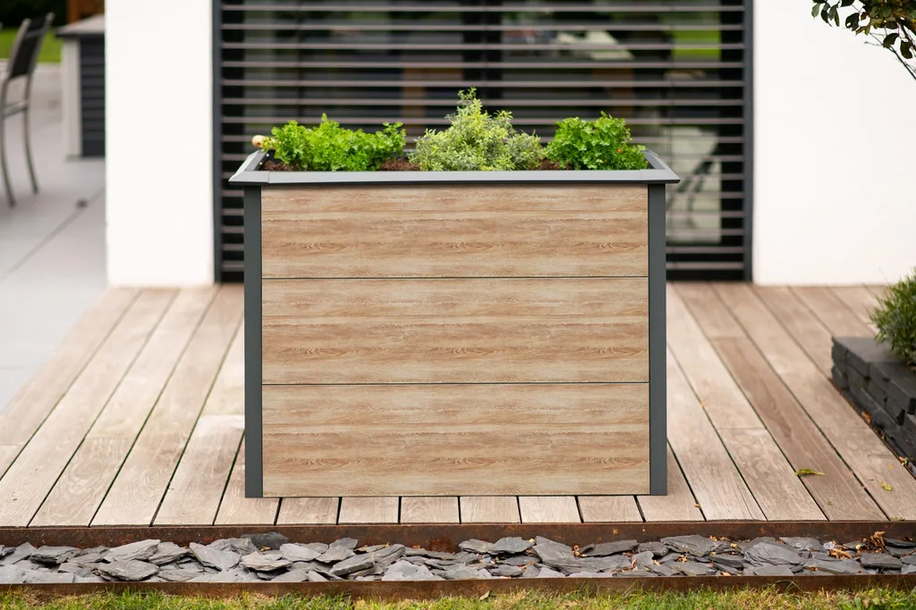 Westmann Hochbeet Primus-Multi M Metall natur