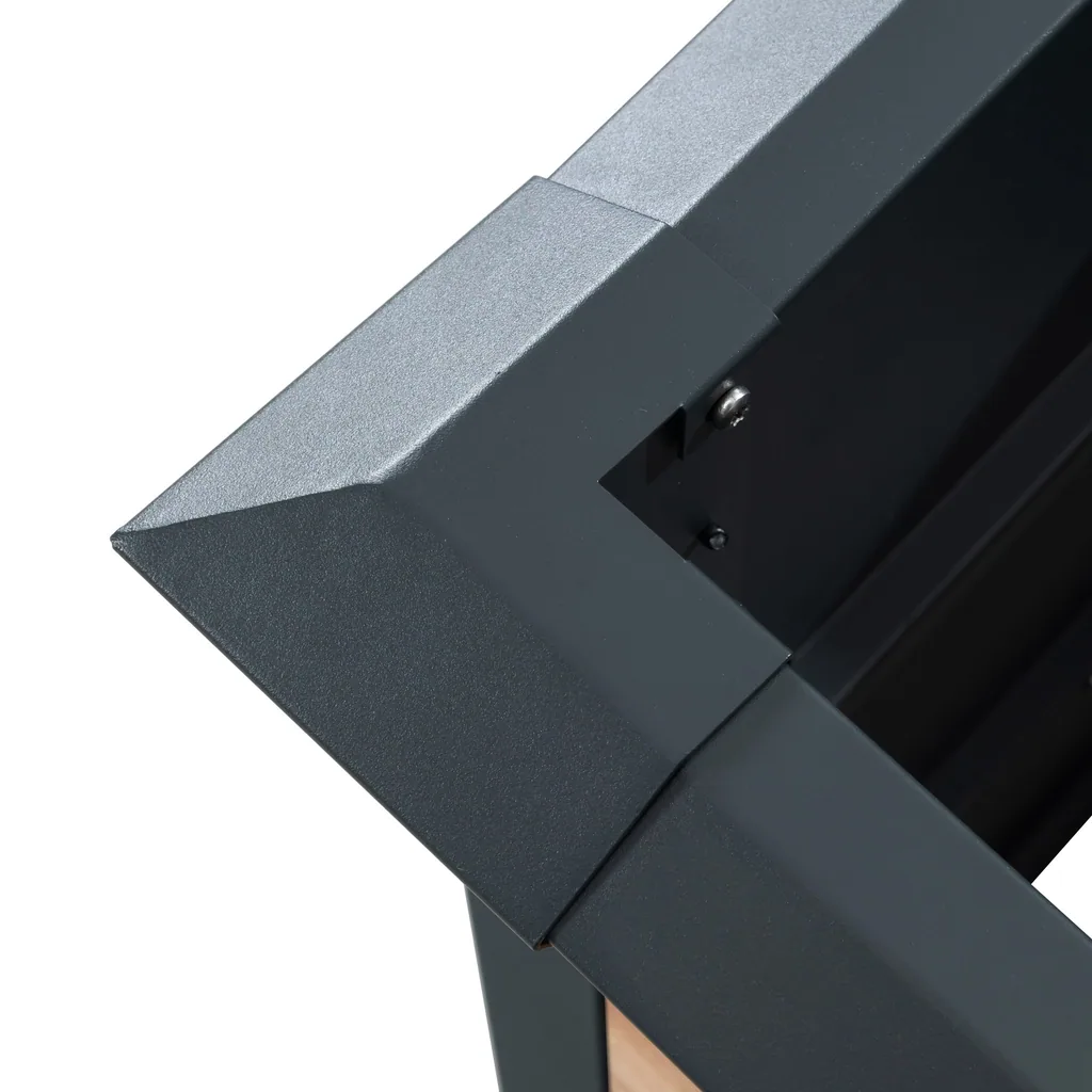 Westmann Hochbeet Primus-Multi M Metall natur