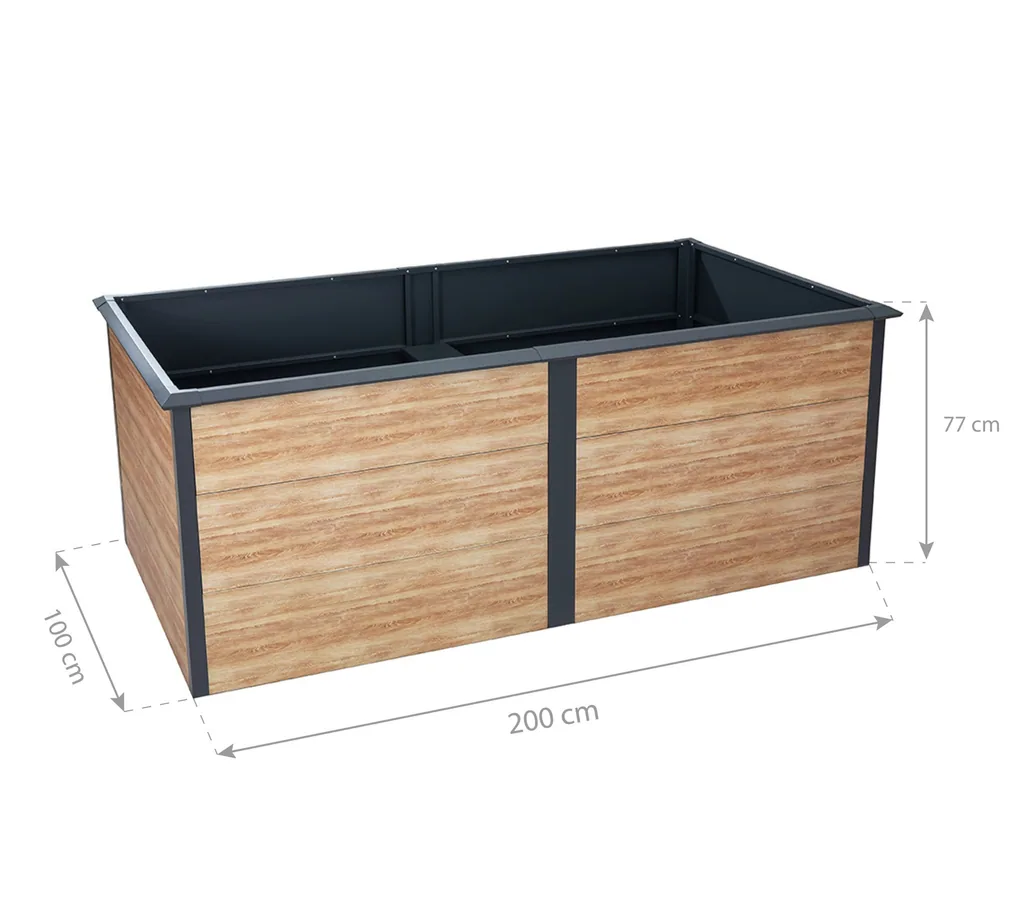 Westmann Hochbeet Primus-Multi XL Metall anthrazit