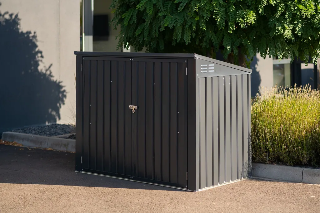Westmann Mülltonnenbox 53 verzinkt (2× 240 L)