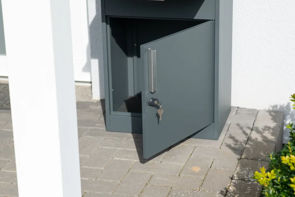 Westmann Paketbox Pedro Metall anthrazit