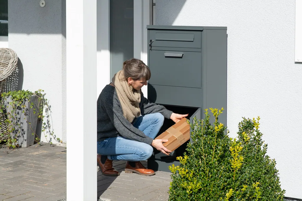 Westmann Paketbox Pedro Metall anthrazit