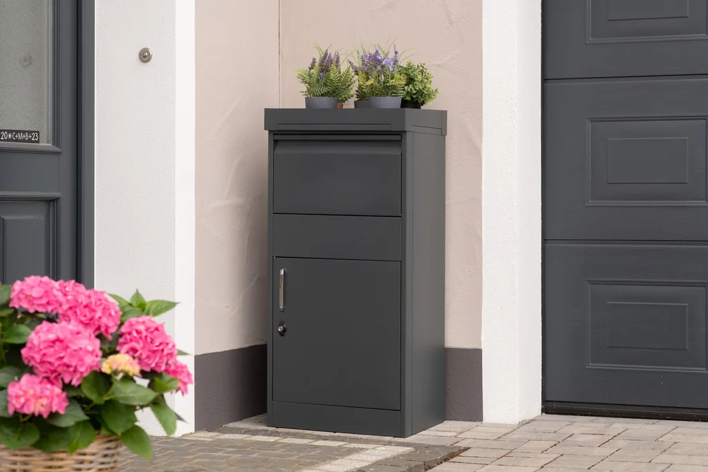 Westmann Paketbox Piet Metall anthrazit