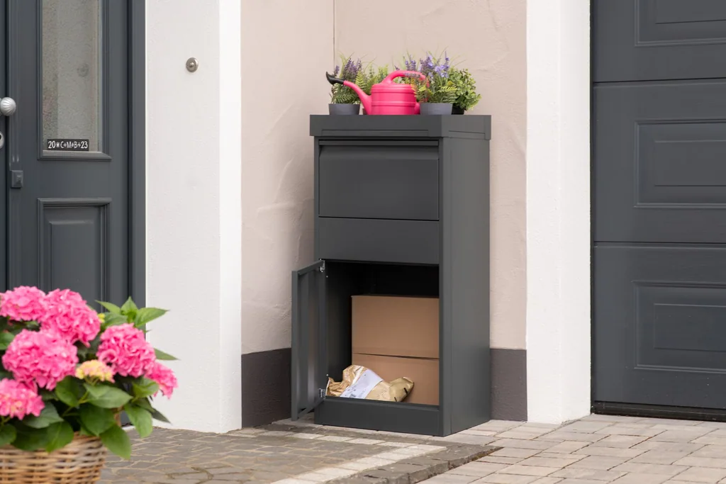 Westmann Paketbox Piet Metall anthrazit