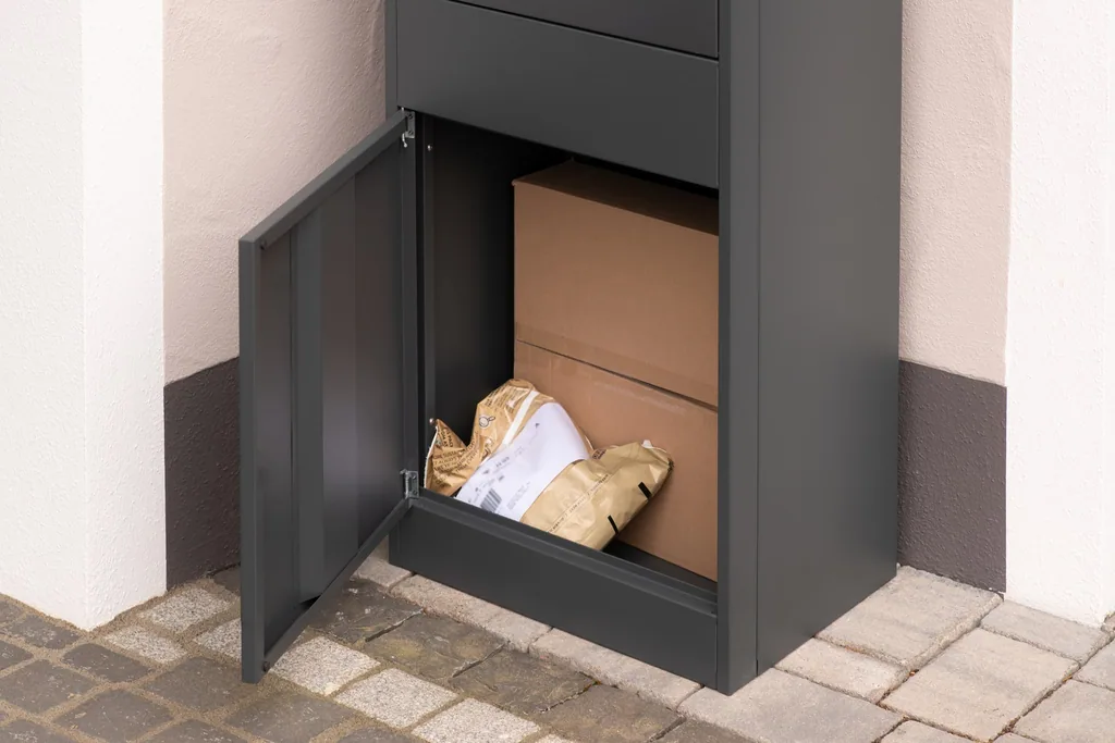 Westmann Paketbox Piet Metall anthrazit