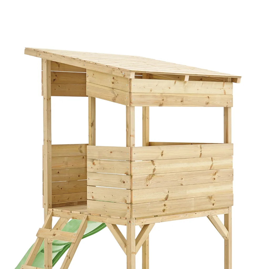 Westmann Stelzenhaus Wildnis Spielhaus mit Rutsche