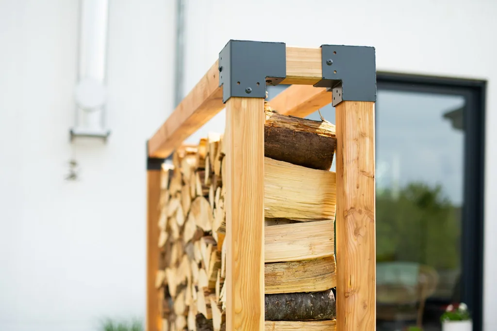 Westmann Kaminholzregal Michel XXL Holz natur