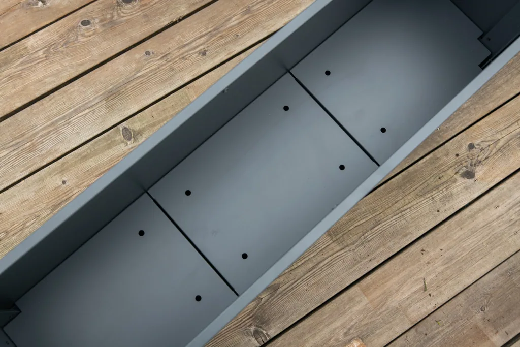 Westmann Pflanzkasten Talus XL Metall anthrazit