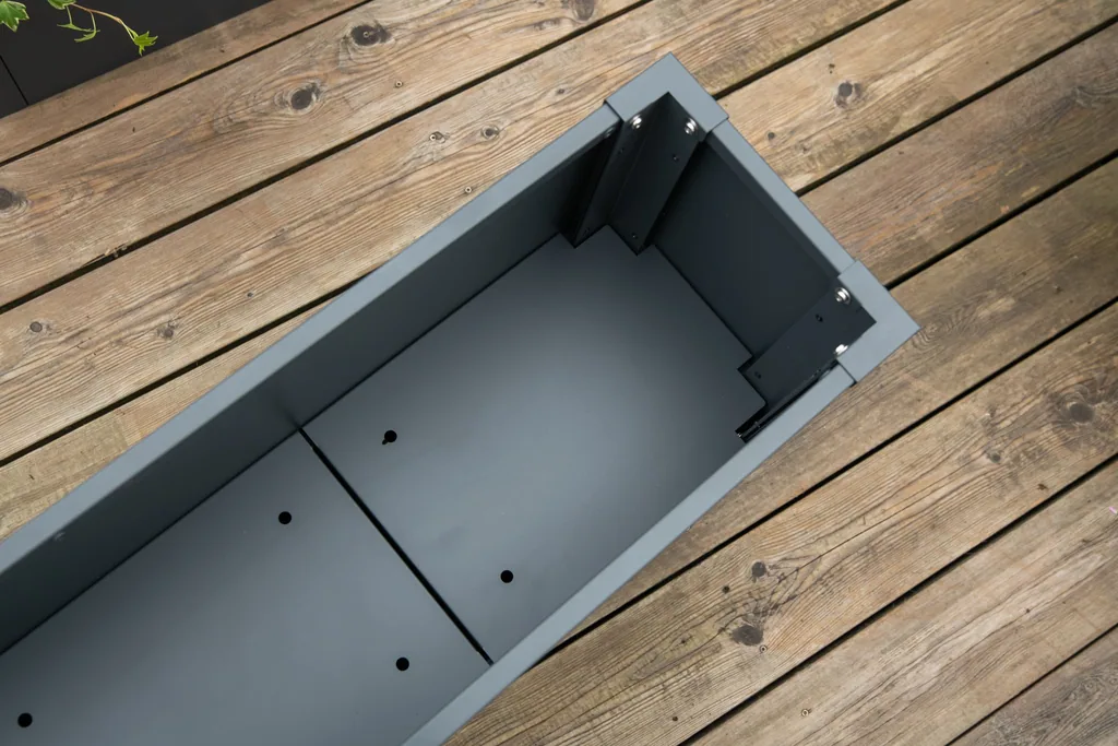 Westmann Pflanzkasten Talus XL Metall anthrazit