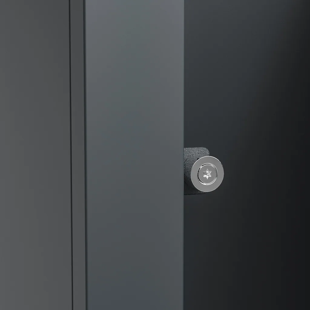 Westmann Mülltonnenbox Lacina 5er holzoptik (5× 240 L)