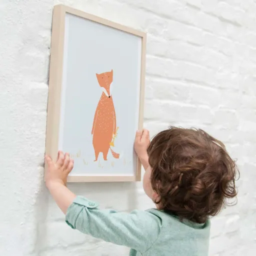 Trixie Kinderposter Fuchs