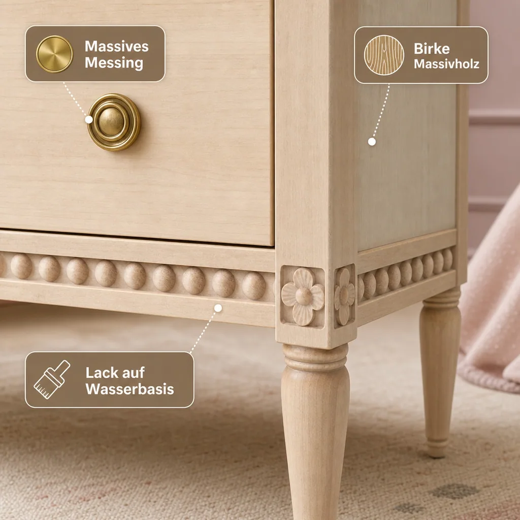 Gustavienne Kommode natur