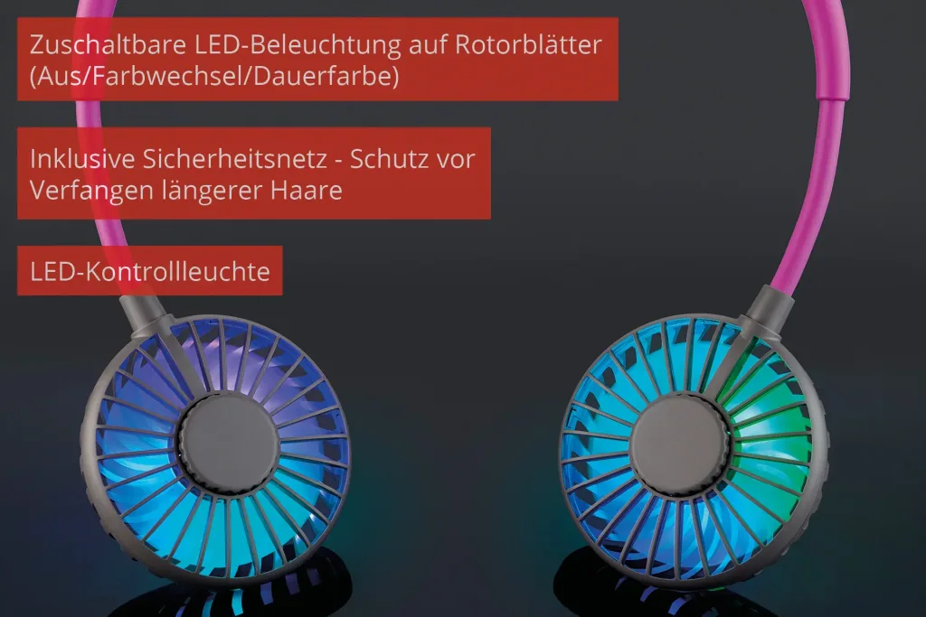 Nackenventilator Breezy, anthrazit