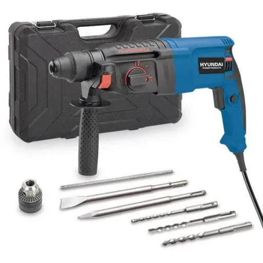 Bohrhammer Pneumatisch - 800W MIT Zubehör