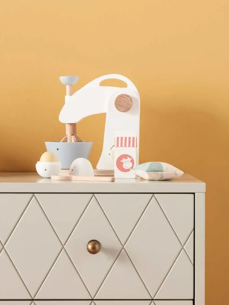 Kids Concept Spiel Mixer aus Holz mit Zubehör