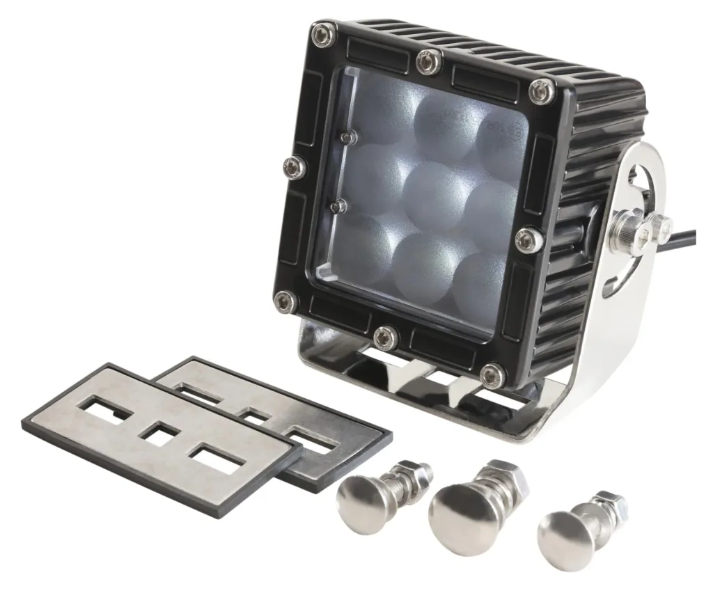 LED-Arbeitsscheinwerfer, quadratisch 9 LEDs 45 Watt