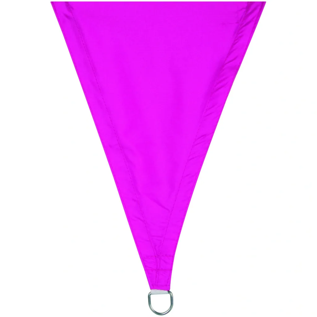 sonnensegel - dreieckig - 5 x 5 m x 5 m - fuchsia