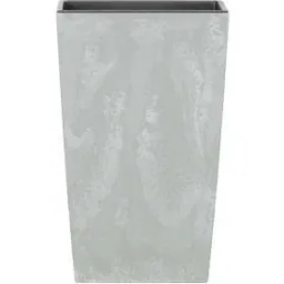 Blumentopf Concrete Design 26L Grau, 26,5 x 26,5 x 50 cm