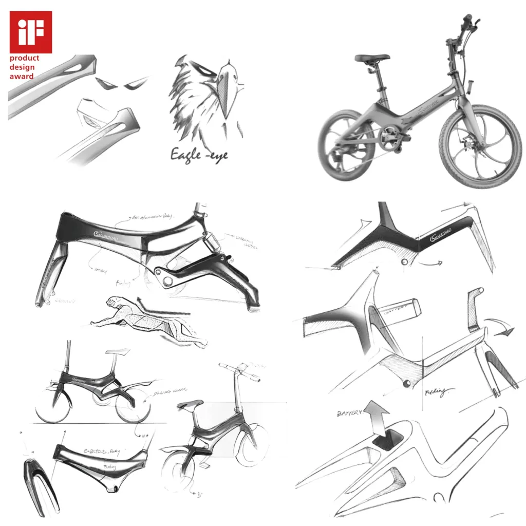 E-Folding Race Bike F11 MagPuma mit Transporttasche