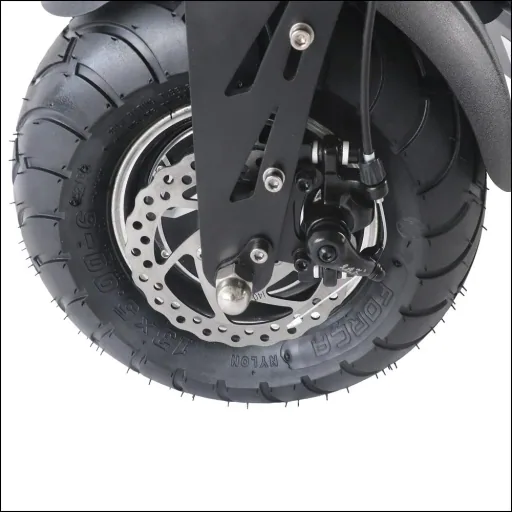E-Roller "Evoking" Safety 20 km/h inklusive Blinkanlage und Gepäck-Case schwarz