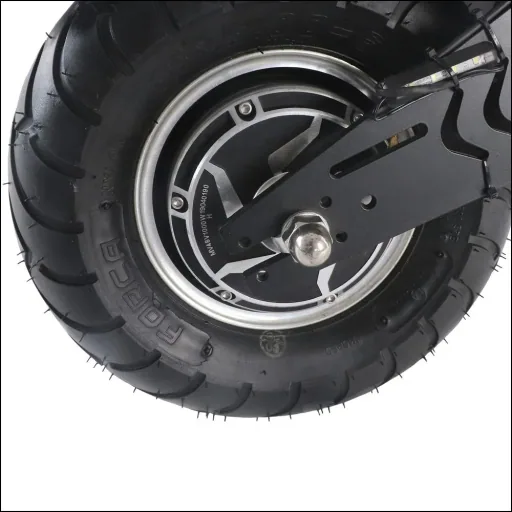 E-Roller "Evoking" Safety 20 km/h inklusive Blinkanlage und Gepäck-Case schwarz