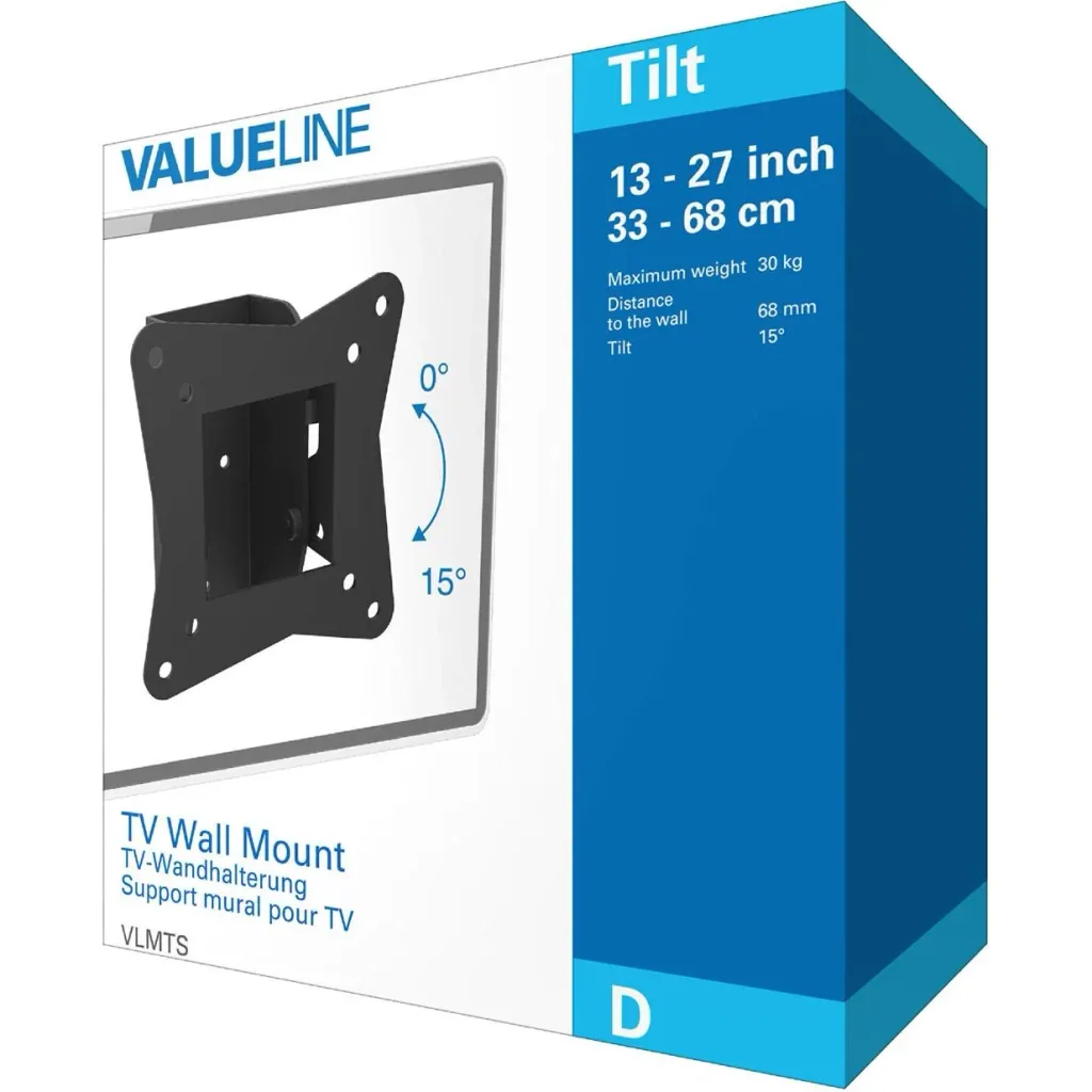 TV-Wandhalterung Neigung 13 - 27 " 30 kg