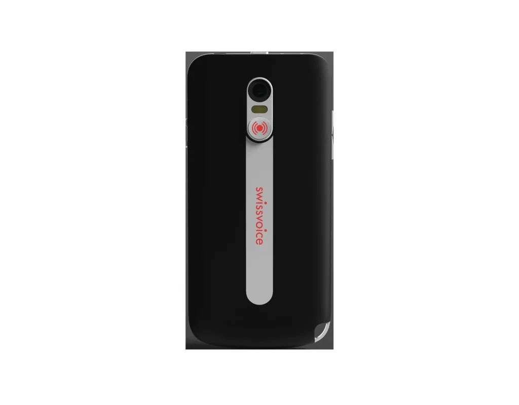 Smartphone mit SOS Taste und 3 Bildschnellwahl-Button