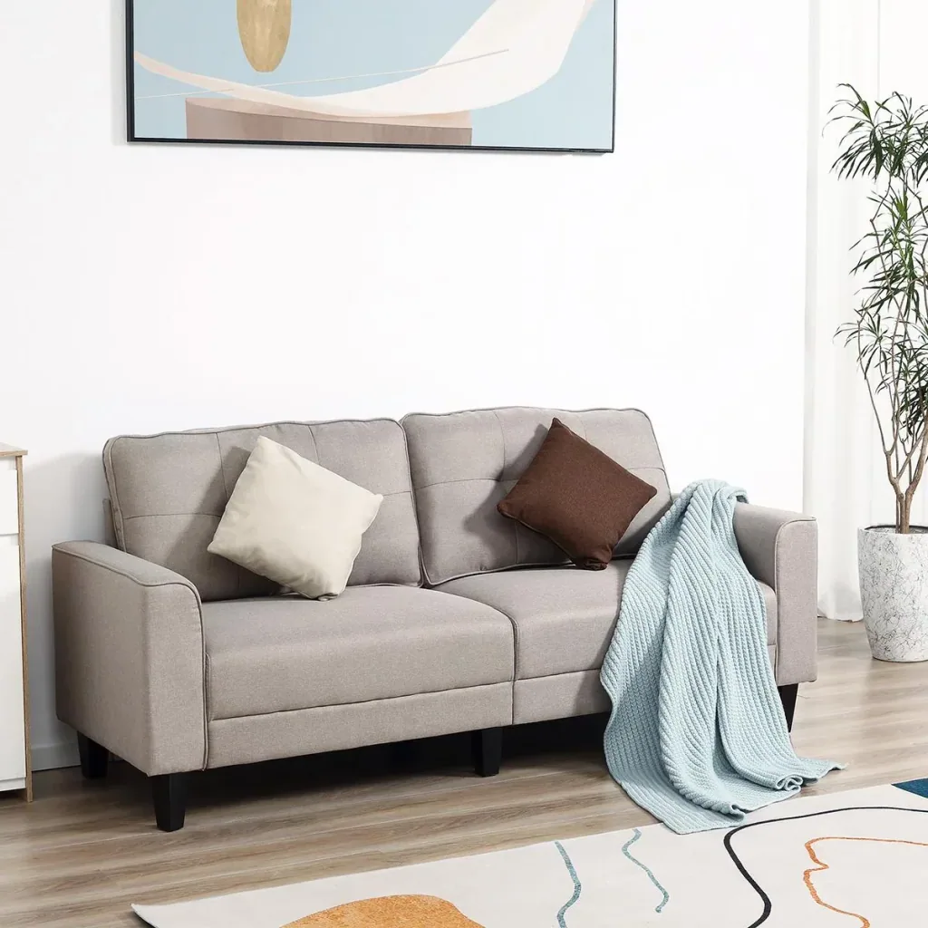 2-Sitzer Sofa 202 cm x 72 cm x 91 cm