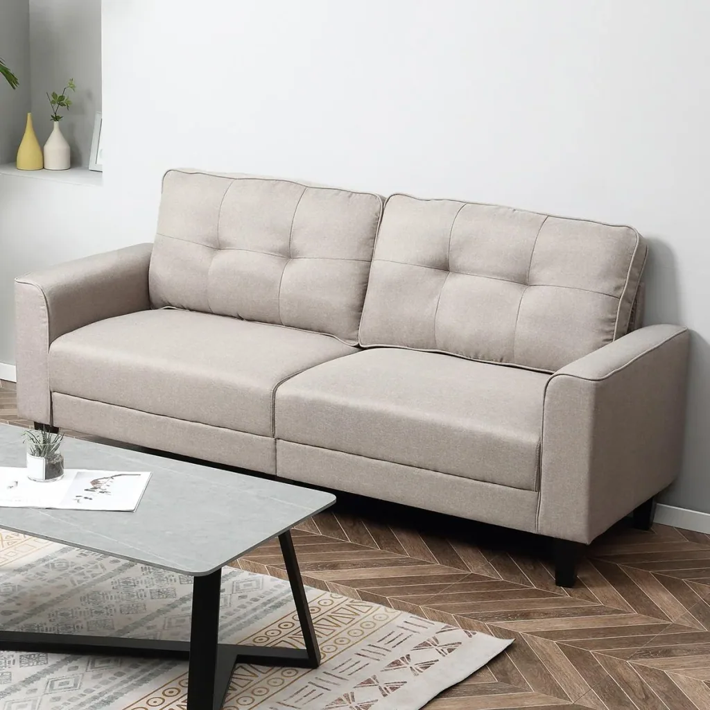 2-Sitzer Sofa 202 cm x 72 cm x 91 cm