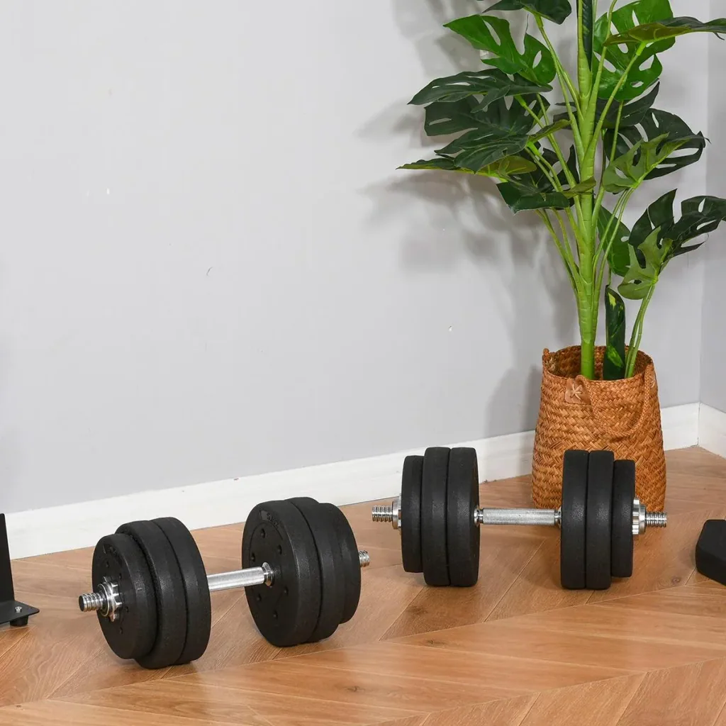 Kurzhantel Set 30 kg schwarz