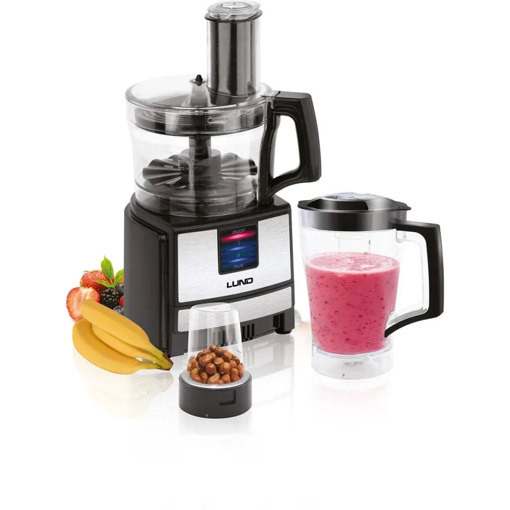 Küchenmaschine 8-in-1 - Mixer/Mixer - 550 W - Edelstahl