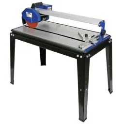 ELEKTRISCHER FLIESENSCHNEIDER MIT UNTERGESTELL - 600 W - TRENNSCHEIBE 180 mm