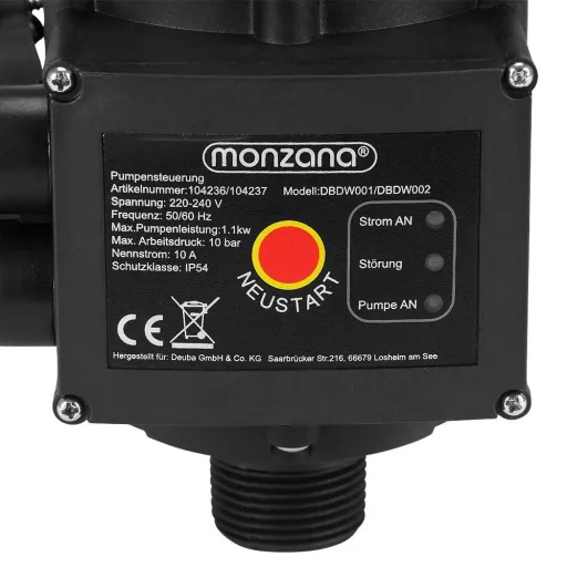Wasserpumpe Druckschalter MIT Kabel 10Bar