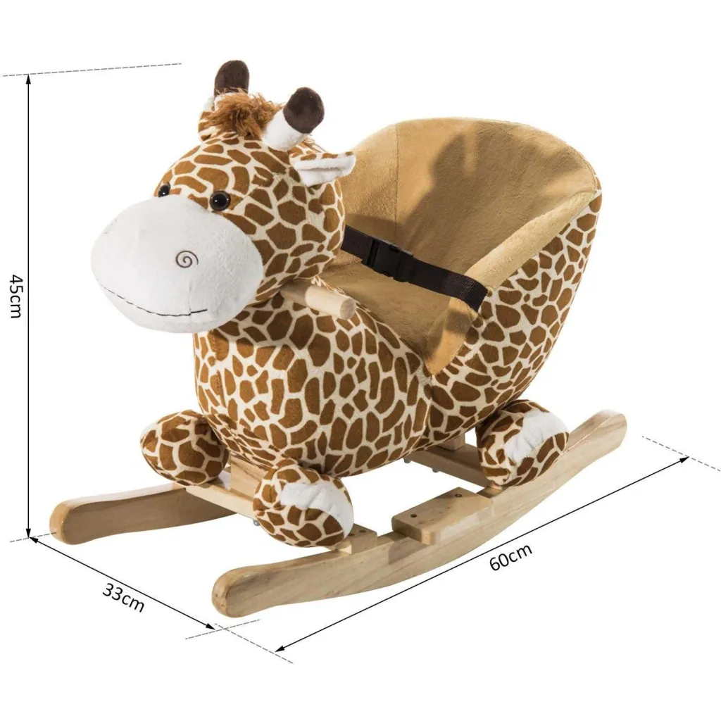 Schaukelpferd Schaukeltier Giraffe Lieder