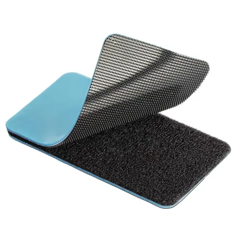Vakuum Pad, Klett und Velour