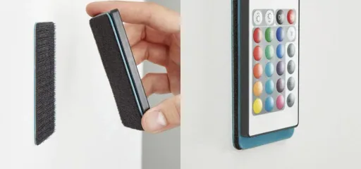 Vakuum Pad, Klett und Velour