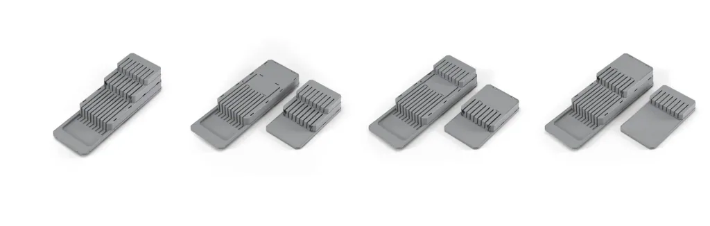 Messer-Organizer, Blade-Fit