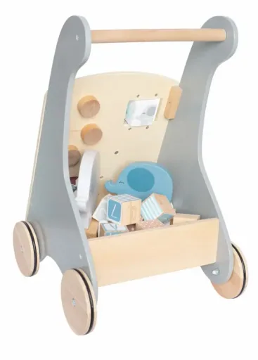 Jabadabado Holzspielzeug, Lauflernwagen - Teddy