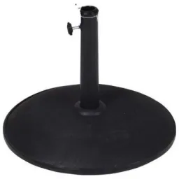 Pro Garden Sonnenschirmfuß - Schwarz - Beton - 30/ 35/ 38 mm - 48cm