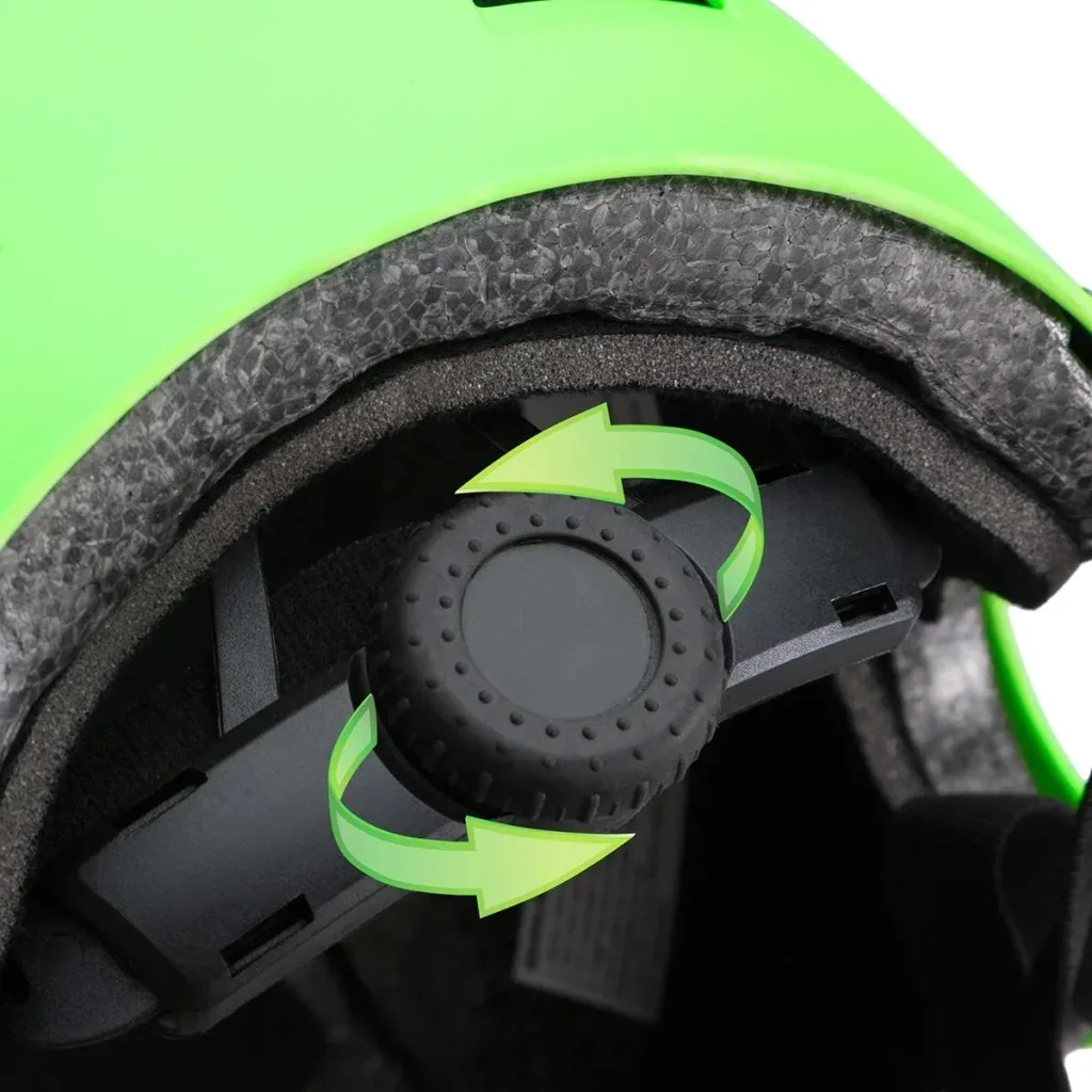 Kinder Skaterhelm Atlantic Rift M 55 bis 58 cm neongrün