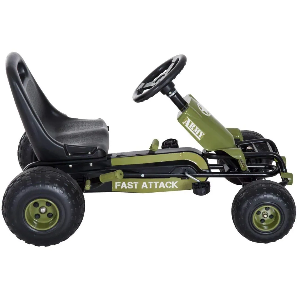 Tretauto Tretfahrzeug Go Kart ab 3 Jahre Grün