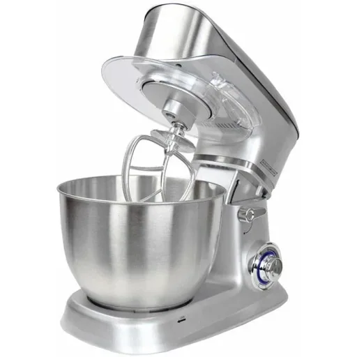 Royalty Line Küchenmaschine 1900W | 3-in-1 Küchenmaschine | Silber