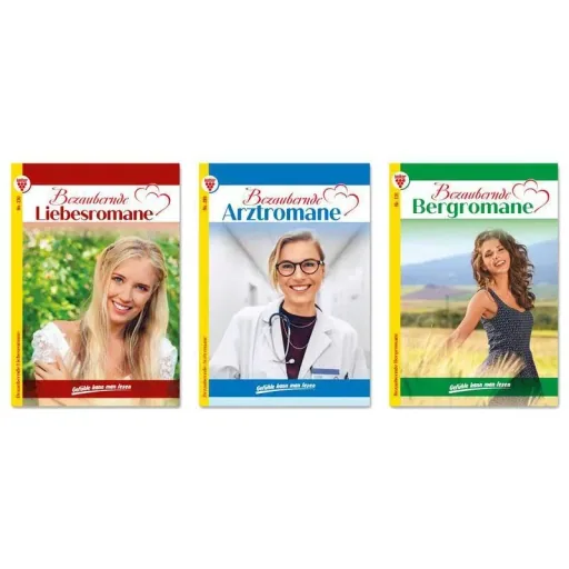 Liebesromane, 6 Stück