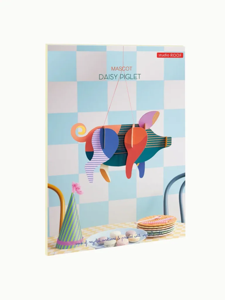 Studio ROOF Bastel-Set, 3D Wandobjekt, 3D Dekoration - Daisy Ferkel