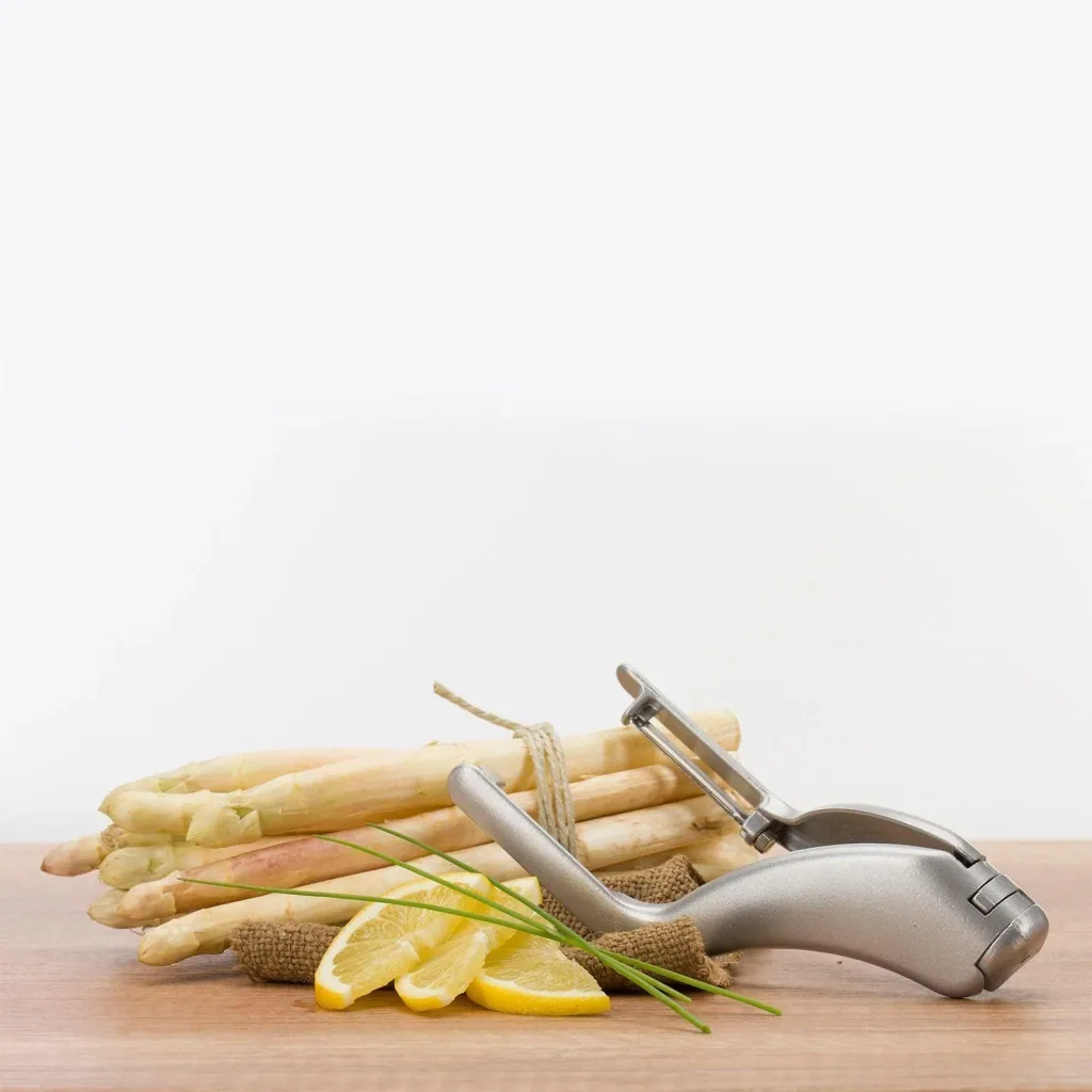 Gemüse-Doppelschäler, Spargel-Schäler, „Peel Star Alu“