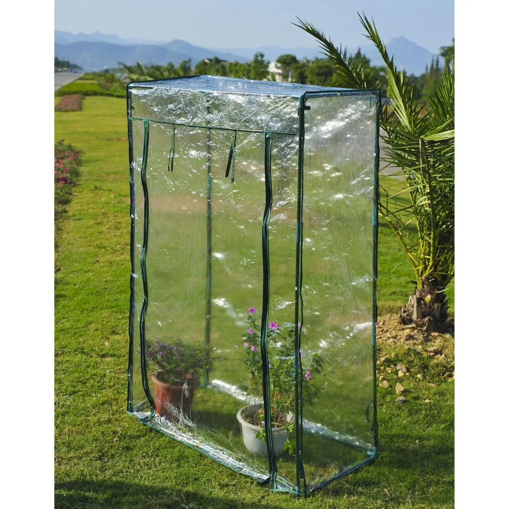 Gewächshaus 1x0,5x1,5m Frühbeet Transparent