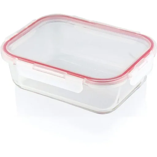 Mehrzer - Frischebox - 2260ml - rechteckig - Bake-and-Lock - Rot